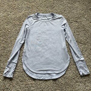 Athleta XXS Long Sleeve Top Light Purple